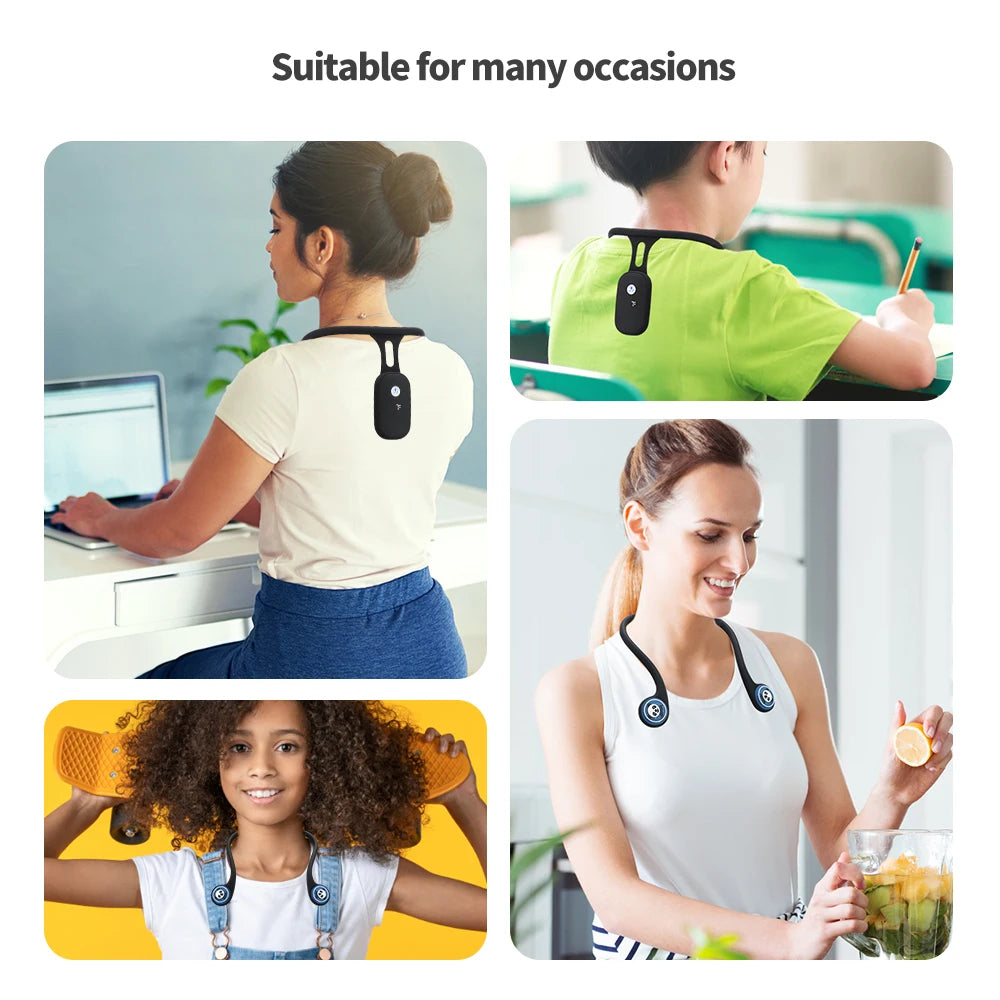 Revolutionary Smart Posture Corrector for Adults and Kids - Real-time Monitoring and Training Device