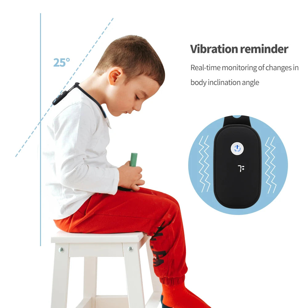 Revolutionary Smart Posture Corrector for Adults and Kids - Real-time Monitoring and Training Device